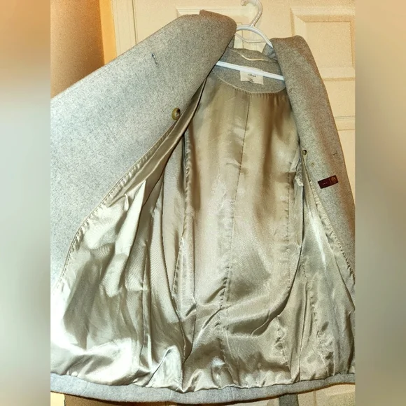 WILFRED - Wool Coat Grey - Picture 9 of 9